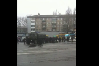 "Толпа" обезумевших жителей Донецка на "параде" пленных "киборгов" была фикцией