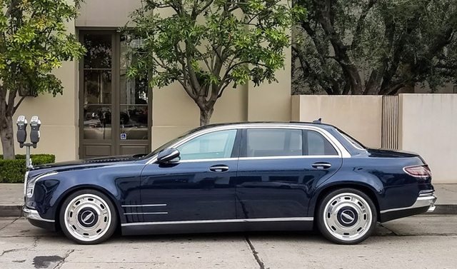 Авто-шпионам удалось "вычислить" уникальный Mercedes-Benz S600 Royale