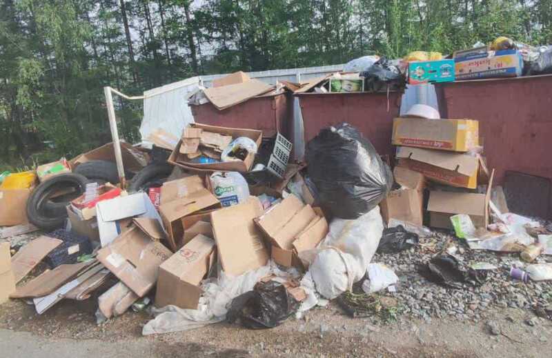 В Тынде перед юбилеем БАМа возводят заборы для сокрытия свалок и бараков