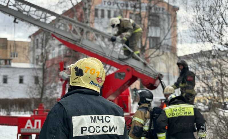 В Москве в салоне красоты произошло возгорание