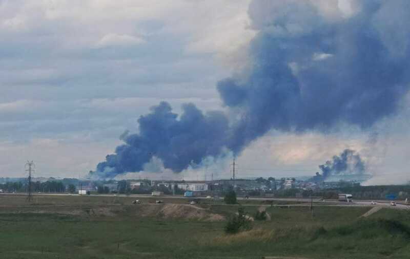 Жители Усолья-Сибирского сообщили о взрывах вблизи гарнизона Белая