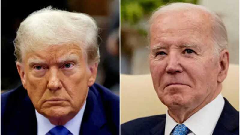Трамп перепостил теорию о «двойнике Байдена», что вызвало бурю комментариев