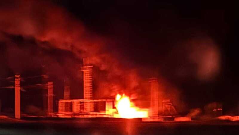 Более 100 тысяч человек оказались без электричества вследствие атаки дронов
